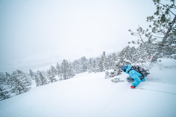 esquís de freeride