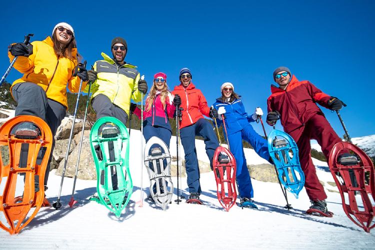 raquetas de nieve andorra