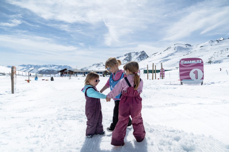 jardín nieve formigal