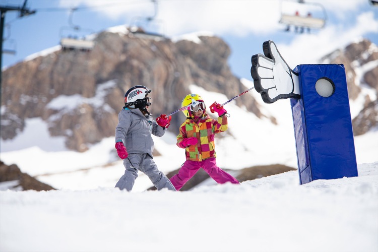 jardín nieve formigal